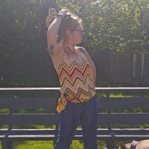 BCX 70s Disco Babe Halter Large